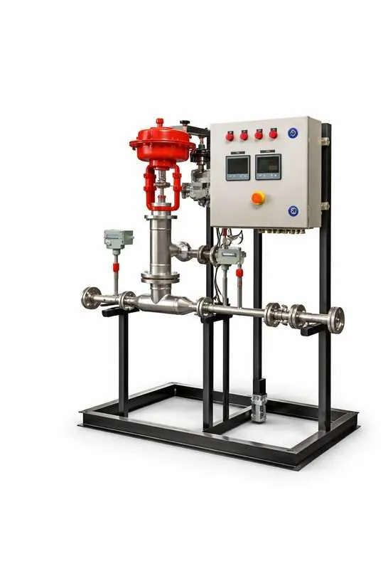 Skid mounted direct steam injection heating system