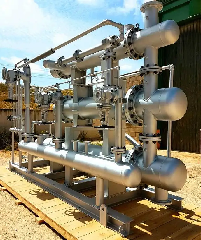 Multistage ejector vacuum system